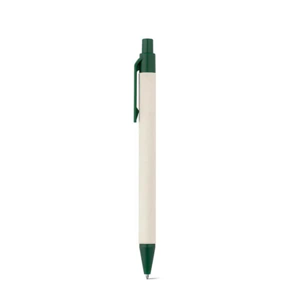 Kugelschreiber aus 100 % Recyclingpapier - MILINK - Dunkelgrün