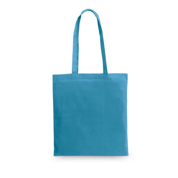 Tragetasche aus 100% Baumwolle (140 g/m²) - CARACAS - Hellblau