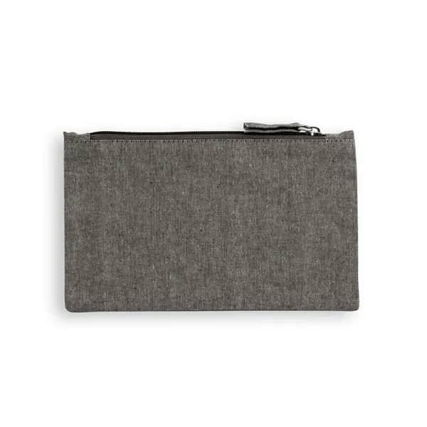 Multifunktionsbeutel aus recycelter Baumwolle (70%) und polyester (30% rPET) (140 g/m²) (140 g/m²) - MILLIE - Schwarz