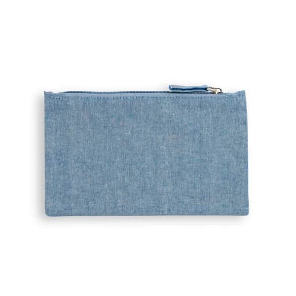Multifunktionsbeutel aus recycelter Baumwolle (70%) und polyester (30% rPET) (140 g/m²) (140 g/m²) - MILLIE - Blau