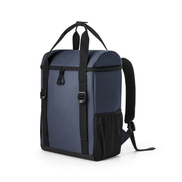 Gepolsterter Thermorucksack aus recyceltem Polyester 600D Ripstop 16 L - ROMA L - Blau