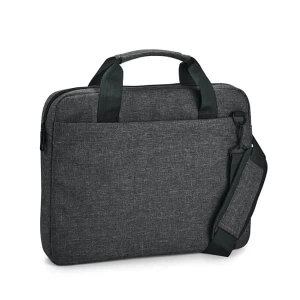 Laptop Aktentasche 14 in 600D polyester - GRAPHS LAPTOP - Dunkelgrau
