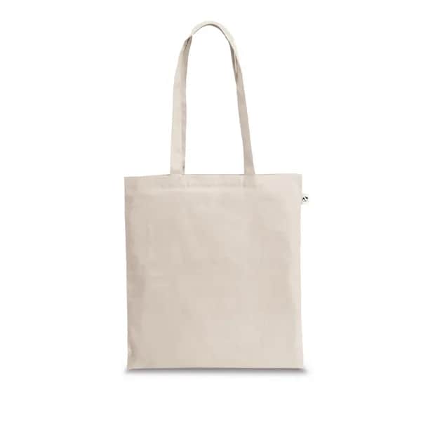 Tasche aus recycelter Baumwolle (70%) und Polyester (30% rPET) (150 g/m²) - SVANETI - Naturhell