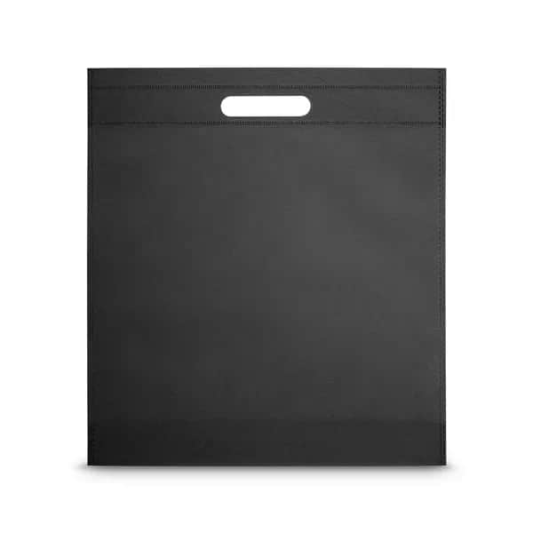 Tragetasche aus Non-Woven (80 g/m²) - STRATFORD - Schwarz
