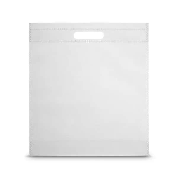 Tragetasche aus Non-Woven (80 g/m²) - STRATFORD - Weiß