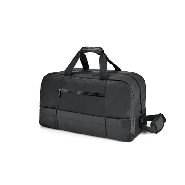 Business Sporttasche aus 840D-Jacquard und 300D Polyester - ZIPPERS SPORT - Schwarz