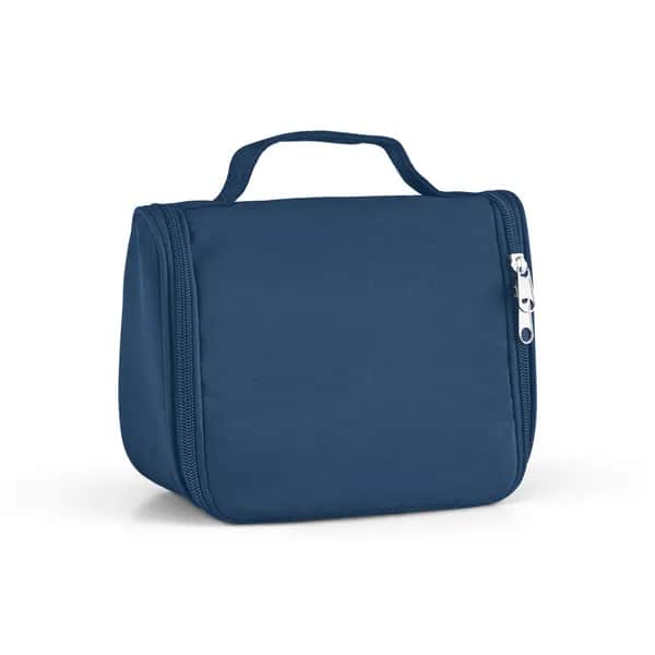 Kulturbeutel aus Mikrofasern mit diversen Taschen - WILLIS - Blau
