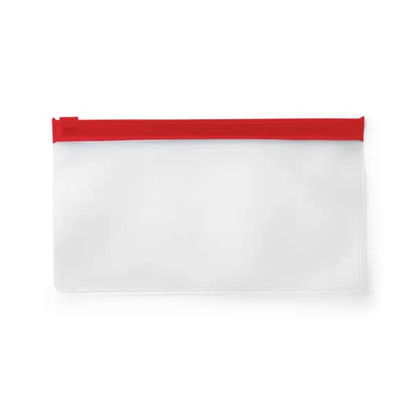Kulturtasche mit EVA-Fach - INGRID - Rot