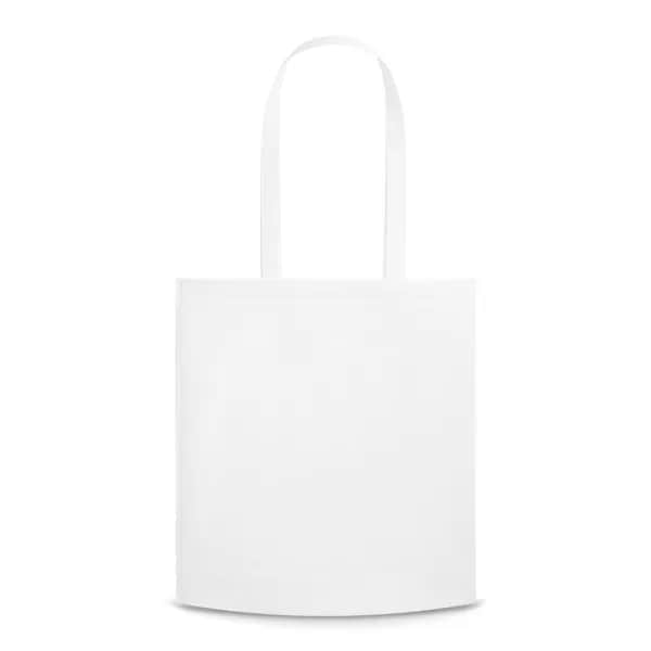 Einkaufstasche aus Non-woven (80 g/m²) - CANARY - Weiß