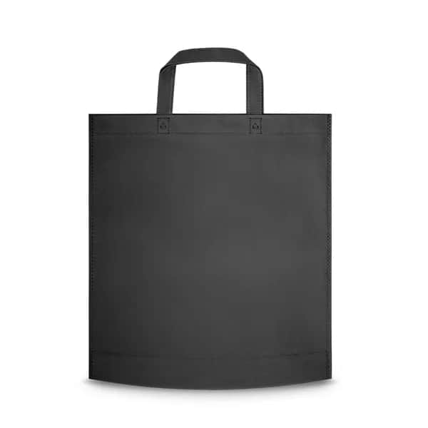 Einkaufstasche aus Non-woven (80 g/m²) - NOTTING - Schwarz