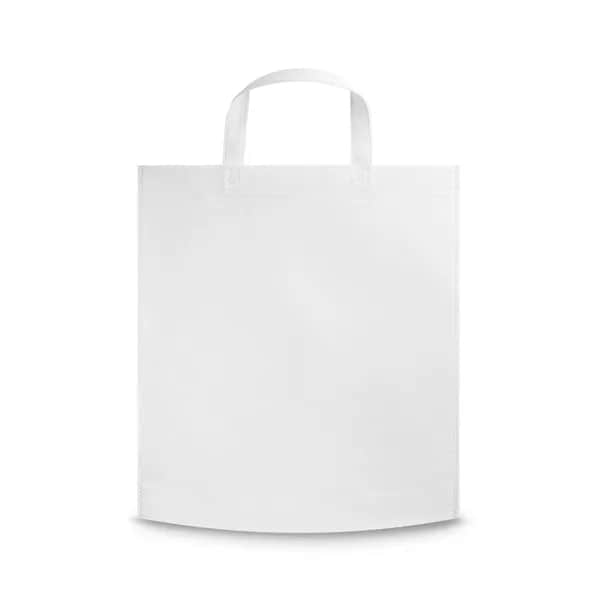 Einkaufstasche aus Non-woven (80 g/m²) - NOTTING - Weiß