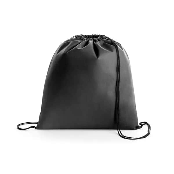 Turnbeutel aus Non-woven (80 g/m²) - BOXP - Schwarz