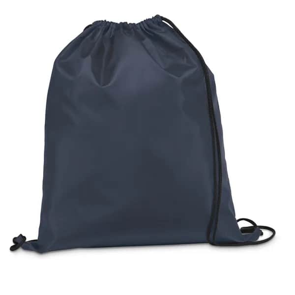 210D Rucksacktasche mit schwarzen Zugbändern - CARNABY - Dunkelblau