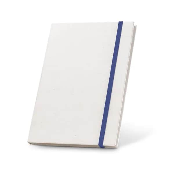 A5-Notizblock mit Hardcover aus 100 % recyceltem Papier - MILKY - Blau