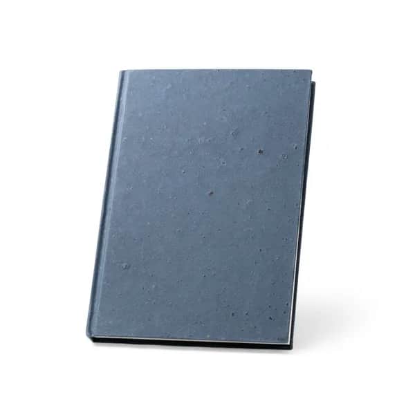 Notizbuch A5 mit Hardcover aus Kaffeeschalenverwertung (65%) - COFFEEPAD RIGID - Blau