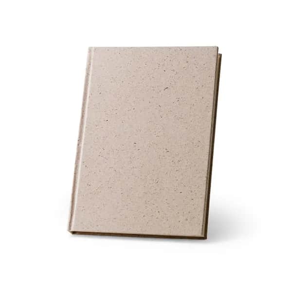 Notizbuch A5 mit Hardcover aus Teeblattverwertung (65%) - TEAPAD RIGID - Natur