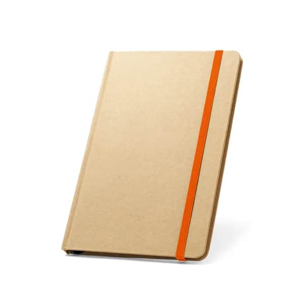 A5 Notizbuch mit linierten Blättern - MAGRITTE - Orange