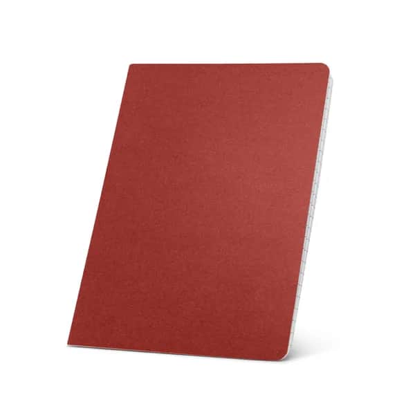 Notizbuch A5 mit linierten Blättern - ECOWN - Rot