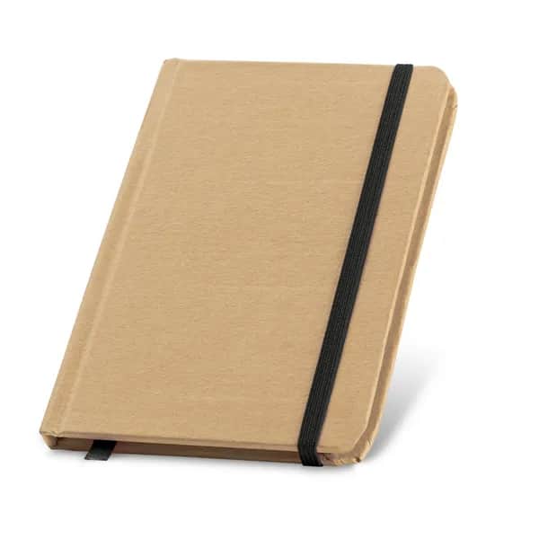 Notizbuch mit Hardcover aus Karton, 160 unlinierten - FLAUBERT - Schwarz
