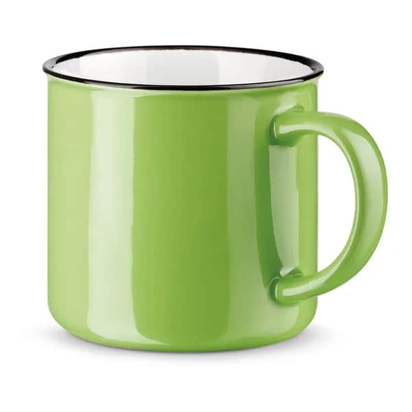 Tasse aus Keramik 340 mL - VERNON - Hellgrün