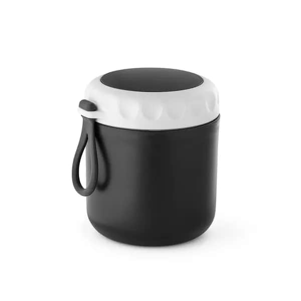 Isolierbehälter aus PP 380ml - SAMOURA - Schwarz
