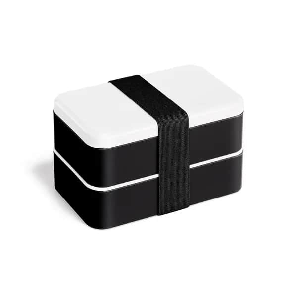 Lunchbox. Frischhaltebox aus PP und PS 680ml - BOCUSE - Schwarz