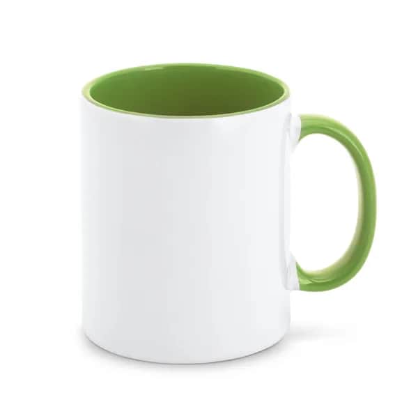 Keramikbecher ideal für Sublimation - MOCHA - Hellgrün