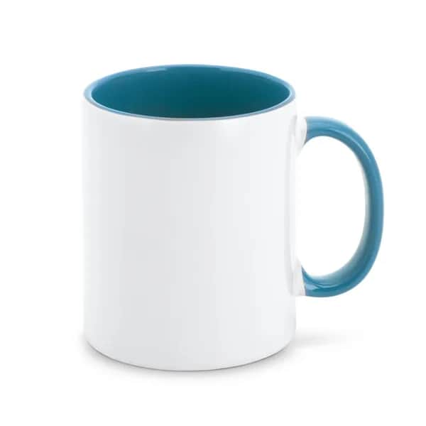 Keramikbecher ideal für Sublimation - MOCHA - Hellblau