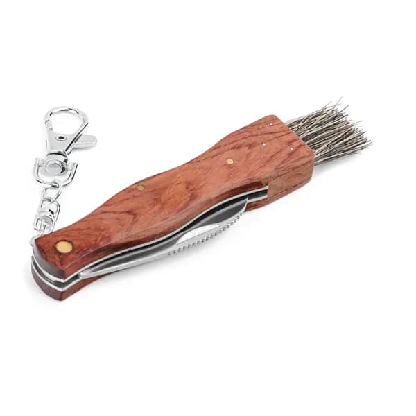 Taschenmesser aus Edelstahl und Holz - GUNTER - Natur