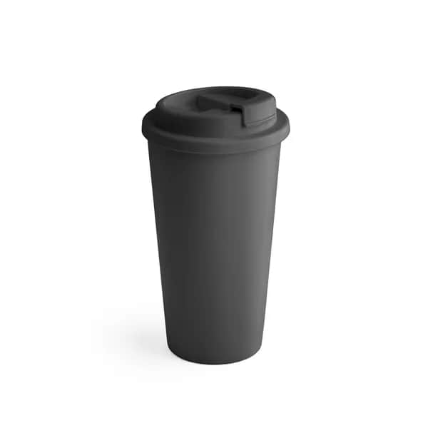 Reisebecher aus PP - CUPPARI - Schwarz