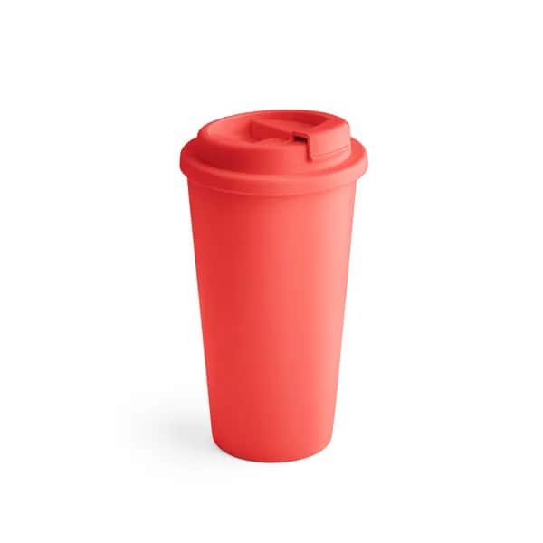 Reisebecher aus PP - CUPPARI - Rot