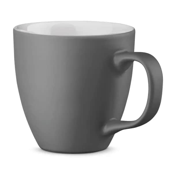 Becher aus Hydroglasur-Porzellan mit 450 ml Fassungsvermögen - PANTHONY MAT - Grau