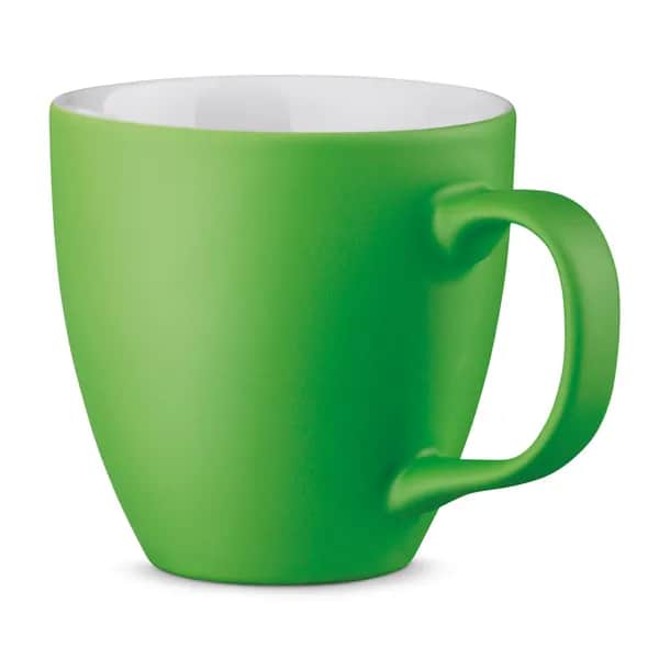 Becher aus Hydroglasur-Porzellan mit 450 ml Fassungsvermögen - PANTHONY MAT - Hellgrün