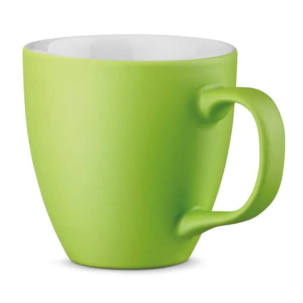 Becher aus Hydroglasur-Porzellan mit 450 ml Fassungsvermögen - PANTHONY MAT - Limette
