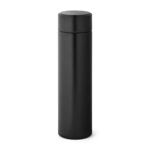 Edelstahl Thermoskanne 470 ml - ROSSI - Schwarz
