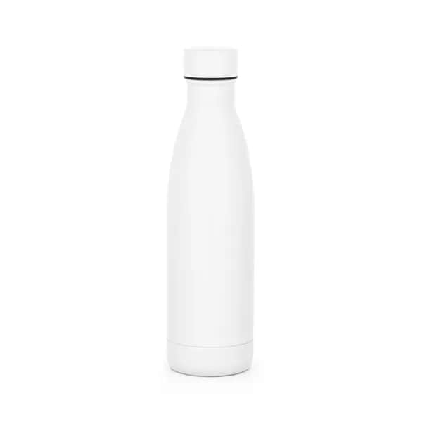 500-ml-Thermosflasche aus rostfreiem Stahl - BUFFON - Weiß