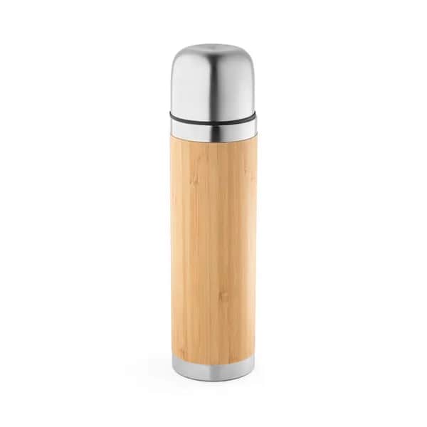 Thermoskanne aus Bambus und Edelstahl 450 ml - CEYLON - Natur