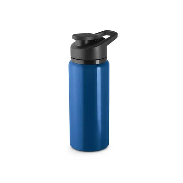 Sportflasche aus 100% recyceltem aluminium 600 mL - SHAWN - Dunkelblau