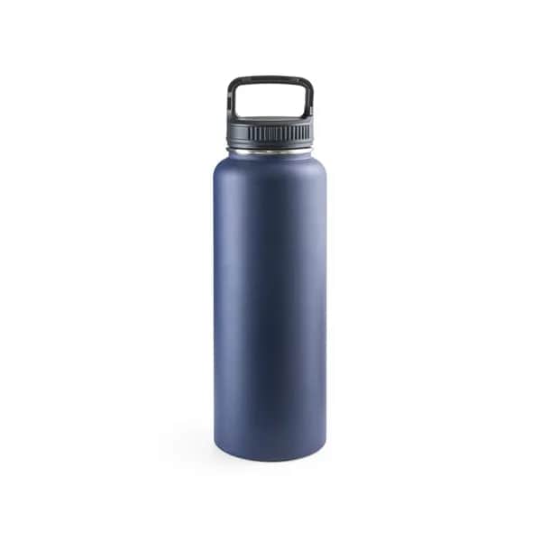 Flasche aus 90% recyceltem Edelstahl mit einem großen Fassungsvermögen von bis zu 1200 ml - SINNER - Dunkelblau