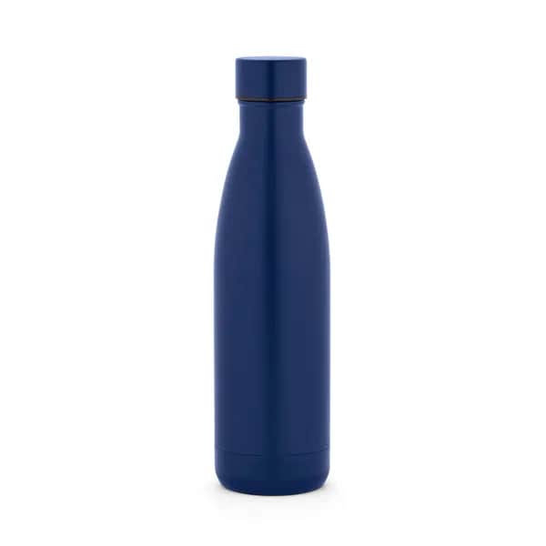 Thermoskanne aus 90% recyceltem Edelstahl 810 mL - RE-BUFFON L - Dunkelblau
