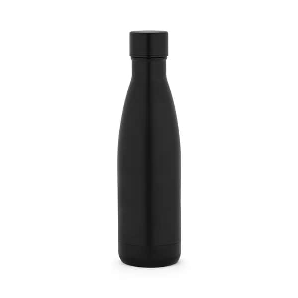 Thermoskanne aus 90% recyceltem Edelstahl 520 mL - RE-BUFFON M - Schwarz