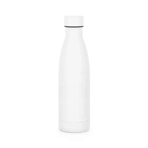 Thermoskanne aus 90% recyceltem Edelstahl 520 mL - RE-BUFFON M - Weiß