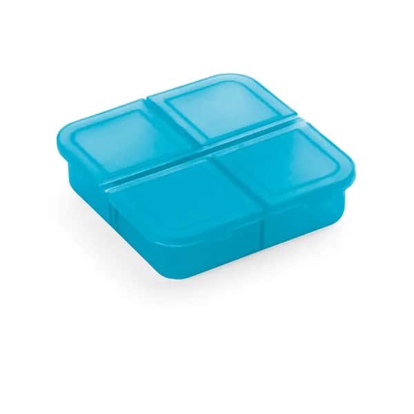 Tablettenbox mit 4 Fächern - ROBERTS - Hellblau