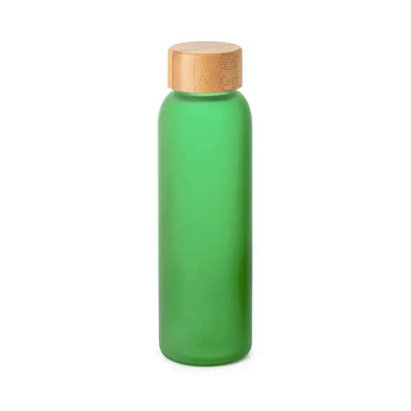 Trinkflasche aus Mattglas 500ml - LILLARD GLASS - Hellgrün