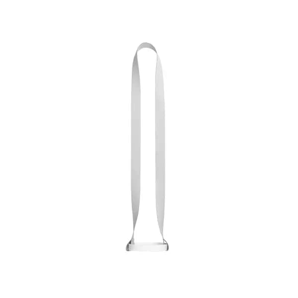 Lanyard SUBLIMATION Long II (20 mm) Duo mit Silikon-Becherhalter - BOLTON - 301 - Weiß