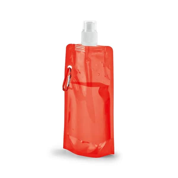 460 ml PE-Faltflasche - KWILL - Rot