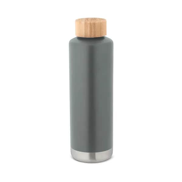 Isolierflasche aus Edelstahl (36% recycelt) (640 mL) - NORRE BOTTLE - Dunkelgrau