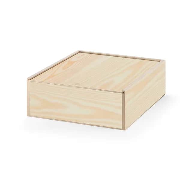 Holzschachtel L - BOXIE WOOD L - Natur - dunkel