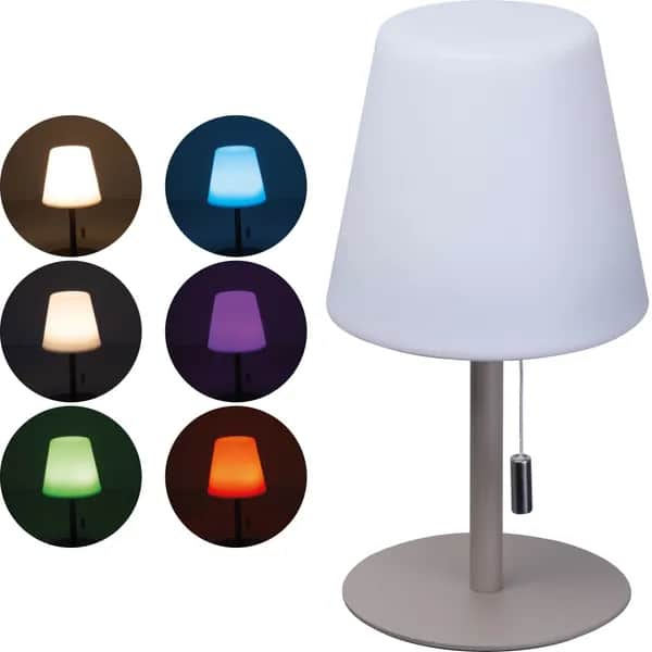 Outdoor Lampe mit Farbwechsel ALICIA - weiss