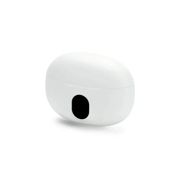 Wireless Earphones aus Recyceltes ABS (100% rABS) mit 4 Stunden Akkulaufzeit - CAETANO - Weiß